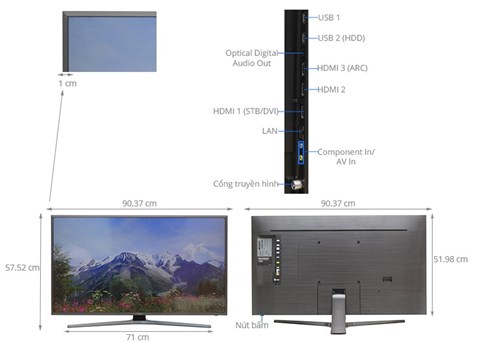 Smart Tivi Samsung 40 inch UA40KU6400