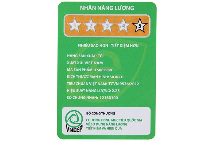 Smart Tivi TCL 4K 50 inch L50E5900