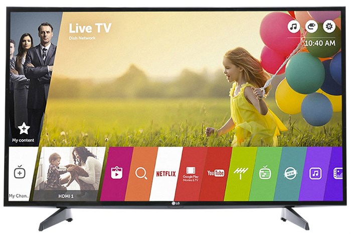 Smart Tivi LG 4K 43 inch 43UH617T Màu Đen