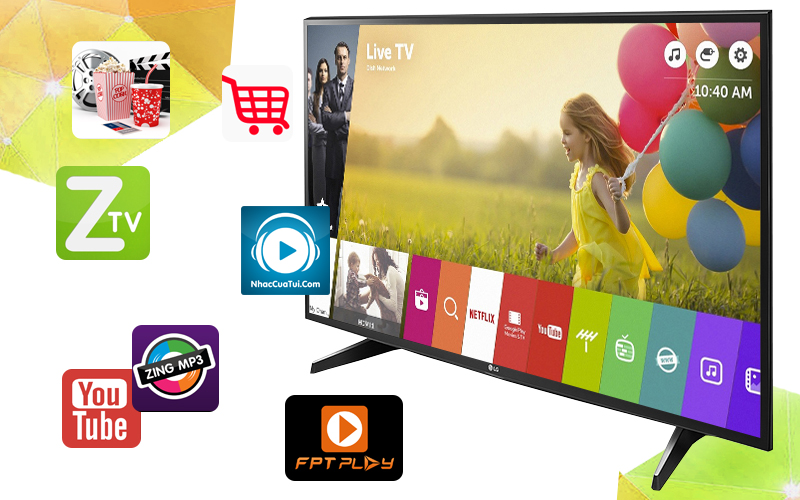 Smart Tivi LG 43 inch 43UH617T - Ứng dụng giải trí