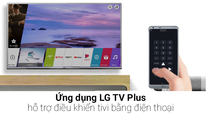 Smart Tivi LG 4K 55 inch 55UH617T