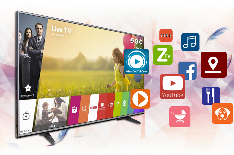 Smart Tivi LG 65 inch 65UH617T - Ứng dụng giải trí