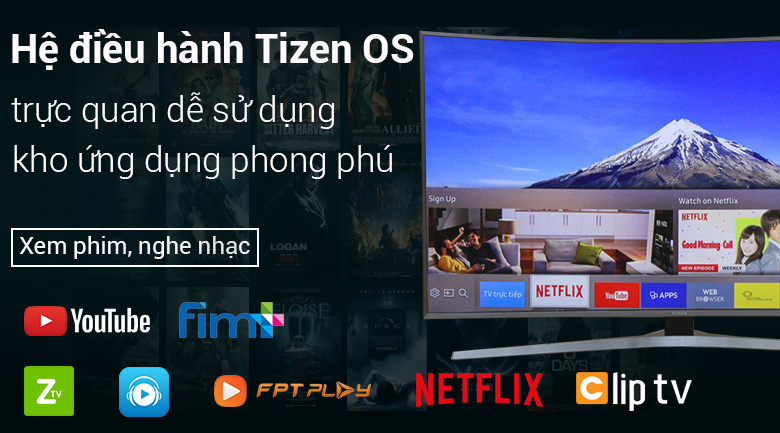 Smart Tivi Cong Samsung 4K 49 inch UA49KU6500