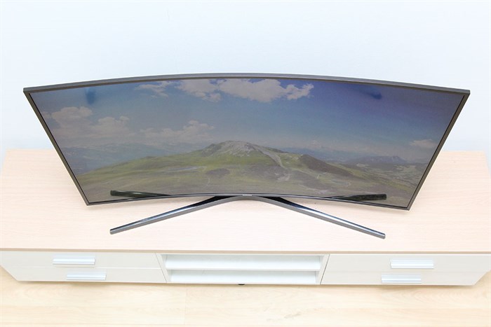 Smart Tivi Cong Samsung 4K 49 inch UA49KU6500 Màu Đen