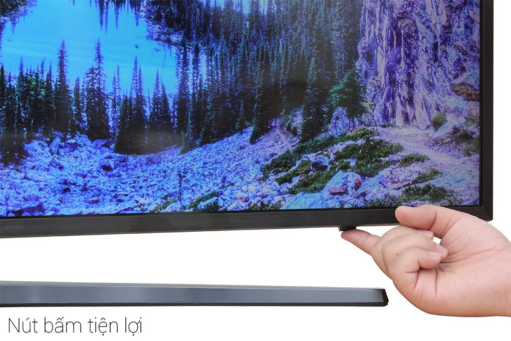Smart Tivi Cong Samsung 4K 43 inch UA43KU6500 Màu Xám