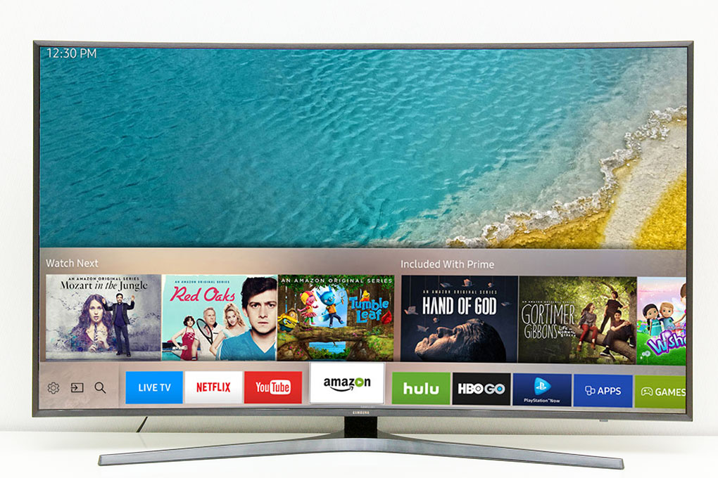 Smart Tivi Cong Samsung 55 inch UA55KU6500 hình 1