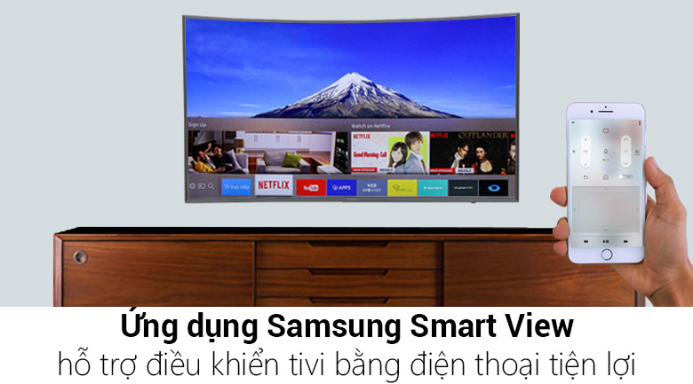 Smart Tivi Cong Samsung 4K 65 inch UA65KU6500