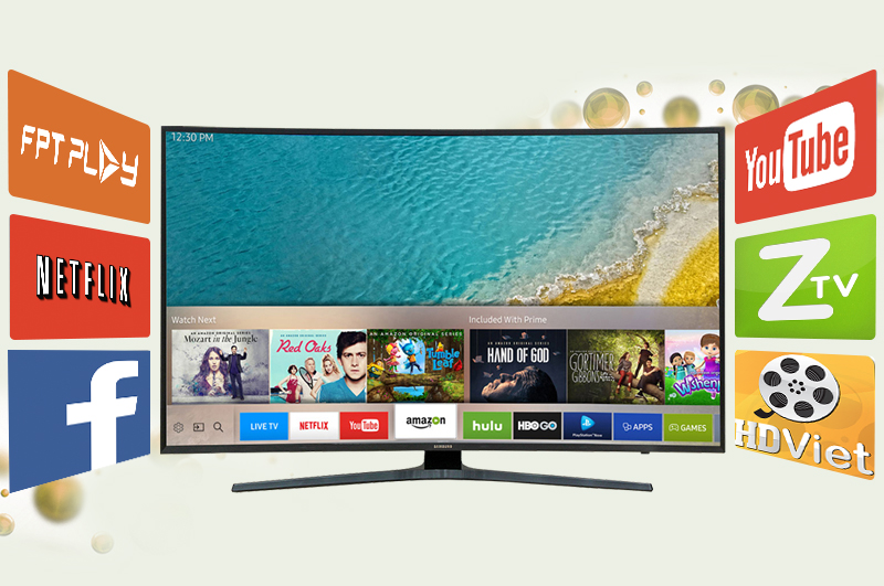 Smart Tivi Cong Samsung 65 inch UA65KU6500 - Ứng dụng