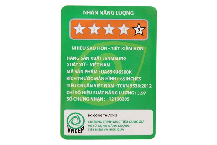 Smart Tivi Cong Samsung 4K 65 inch UA65KU6500 Màu Đen