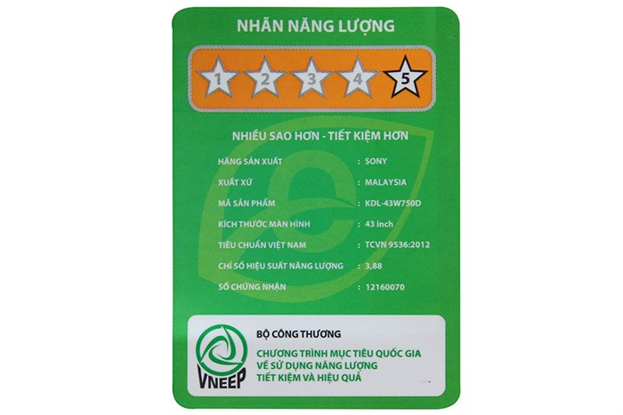 Internet Tivi Sony 43 inch KDL-43W750D Màu Đen