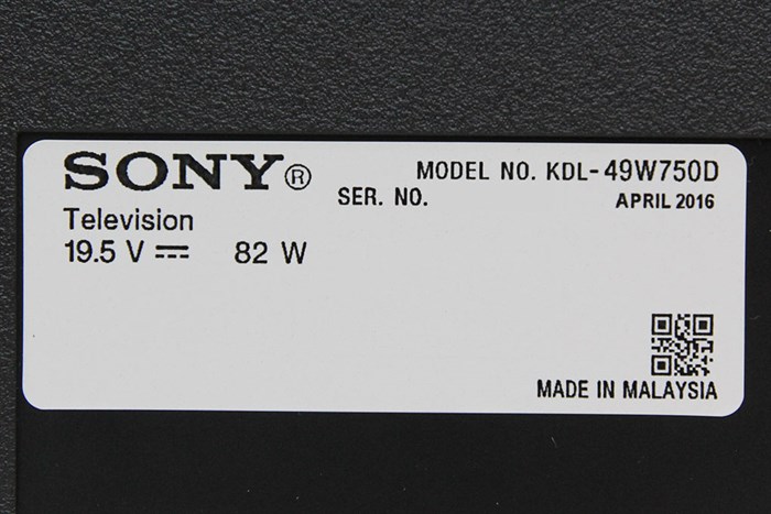 Internet Tivi Sony 49 inch KDL-49W750D Màu Đen