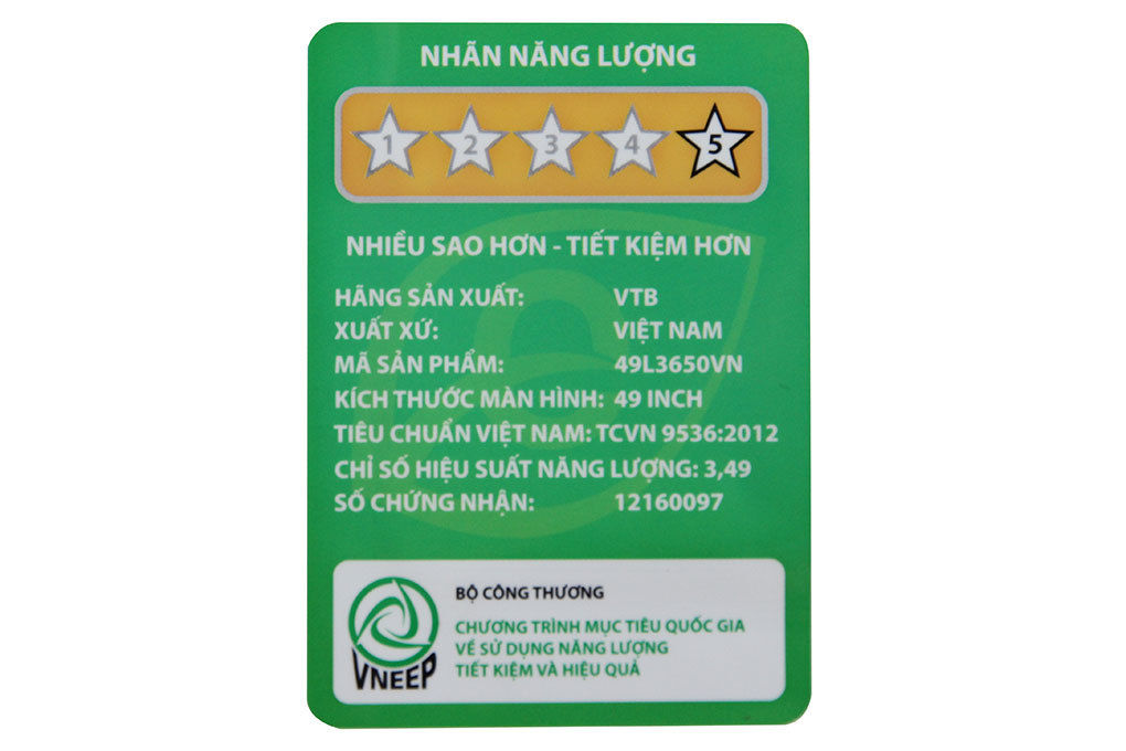 Tivi Toshiba 49 inch 49L3650 Màu Đen