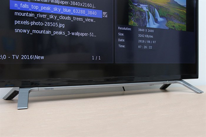 Tivi Toshiba 40 inch 40L3650 Màu Đen