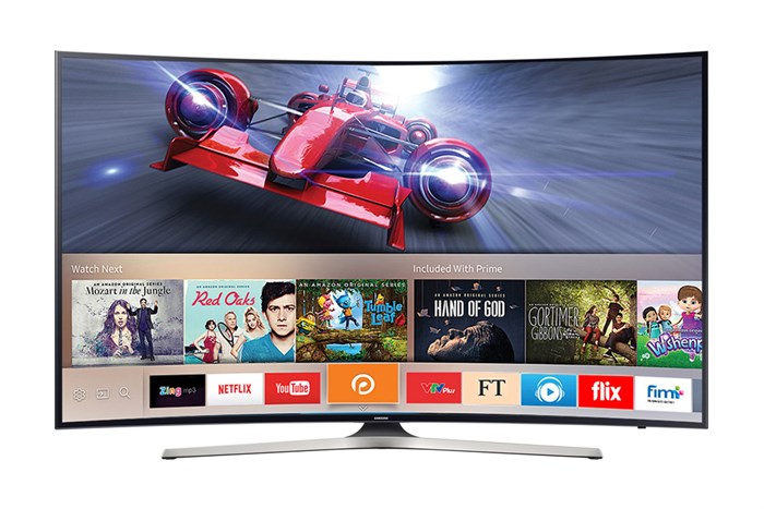 Smart Tivi cong Samsung 65 inch UA65KU6100 Màu Xám