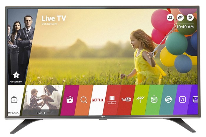 Smart Tivi LG 43 inch 43LH605T Màu Đen
