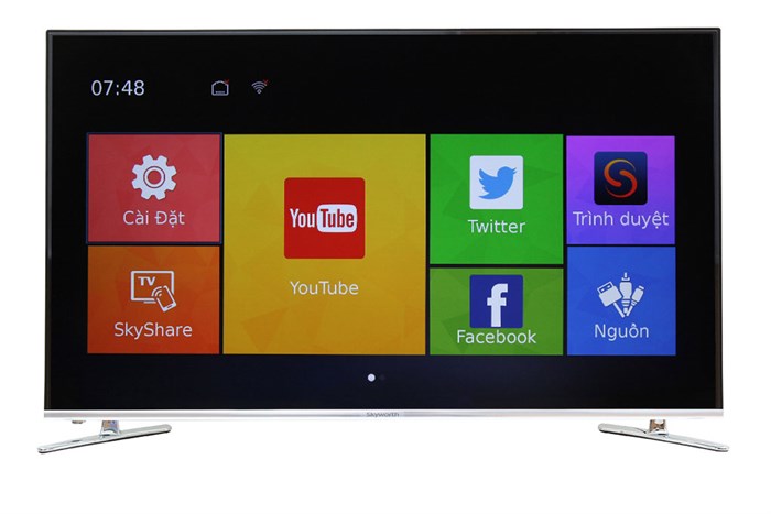 Smart Tivi Skyworth 4K 43 inch 43K920S Màu Trắng