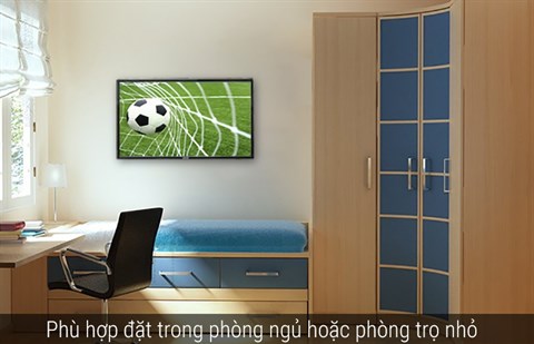 Tivi Asanzo 25 inch 25T350 có thiết kế nhỏ gọn