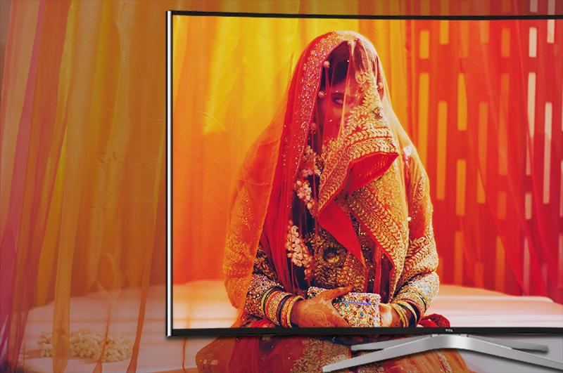Smart Tivi Cong TCL 55 inch L55C1-UC-Hình ảnh tự nhiên, chân thực Smart Tivi Cong TCL 55 inch L55C1-UC-Hình ảnh tự nhiên, chân thực