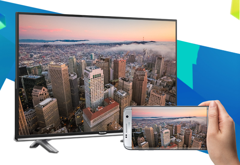 Smart Tivi Panasonic 40 inch TH-40DS500V - Chiếu màn hình điện thoại lên TV Smart Tivi Panasonic 40 inch TH-40DS500V - Chiếu màn hình điện thoại lên TV