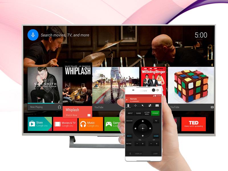 Android Tivi Sony 49 inch KD-49X8000D/S-Điều khiển tivi bằng điện thoại Android Tivi Sony 49 inch KD-49X8000D/S-Điều khiển tivi bằng điện thoại