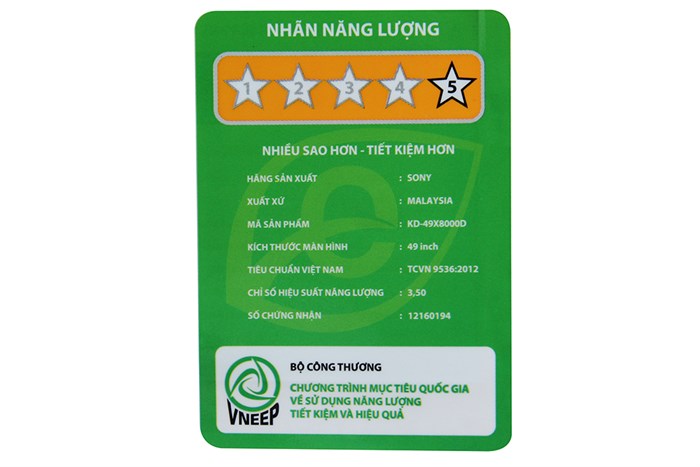 Smart Tivi Sony 4K 49 inch KD-49X8000D/S Màu Bạc