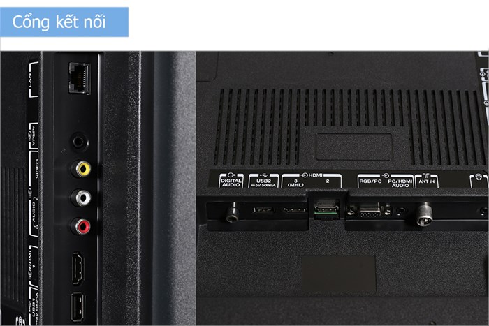 Smart Tivi Toshiba 40 inch 40L5650 Màu Xám