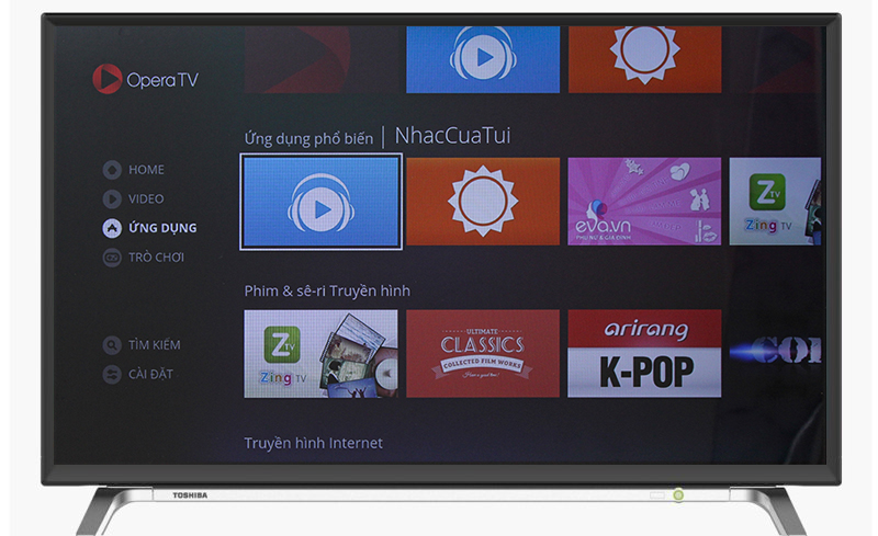 Smart Tivi Toshiba 43 inch 43L5650 - Ứng dụng giải trí