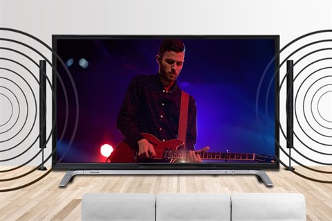 Công nghệ Dolby Digital Plus trên Smart Tivi Toshiba 49 inch 49L5650