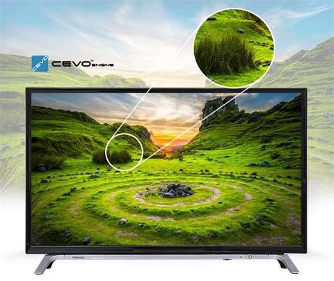 Chất lượng hình ảnh Full HD trên Smart Tivi Toshiba 49 inch 49L5650
