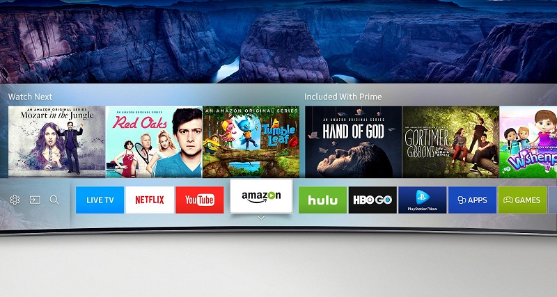 Smart Tivi Cong Samsung 78 inch UA78KU6500 - Hệ điều hành Tizen dễ sử dụng Smart Tivi Cong Samsung 78 inch UA78KU6500 - Hệ điều hành Tizen dễ sử dụng