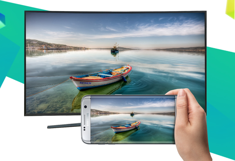 Smart Tivi Cong Samsung 78 inch UA78KU6500 - Chiếu màn hình điện thoại lên tivi Smart Tivi Cong Samsung 78 inch UA78KU6500 - Chiếu màn hình điện thoại lên tivi