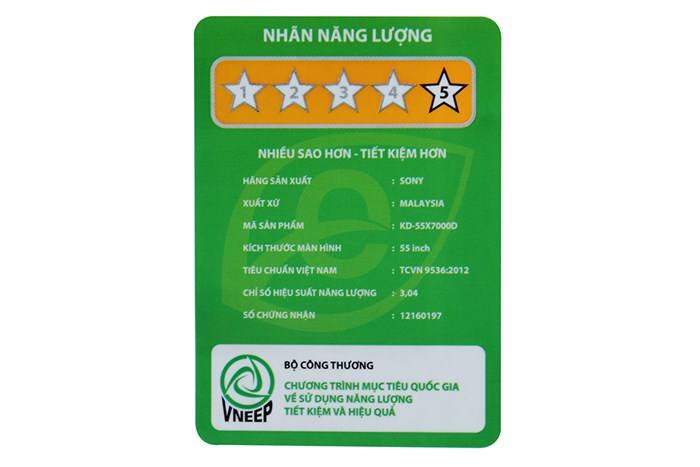 Android Tivi Sony 4K 55 inch KD-55X7000D Màu Đen