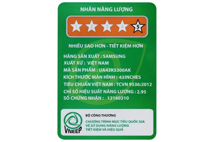 Smart Tivi Samsung 43 inch UA43K5300