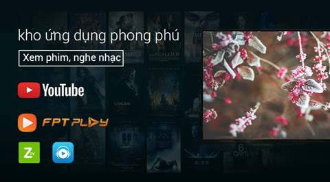 Hệ điều hành trên Smart Tivi Darling 40 inch 40HD944T2