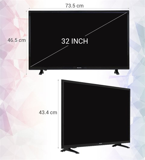 Thông số kỹ thuật trên Tivi Skyworth 32 inch 32E350