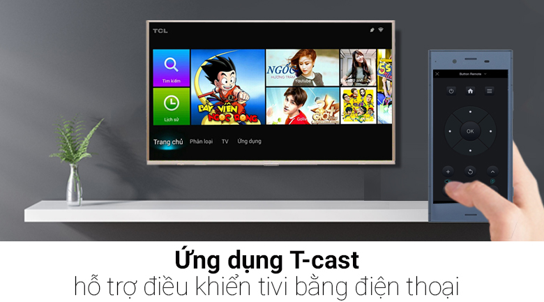 Smart Tivi TCL 4K 43 inch L43Z2