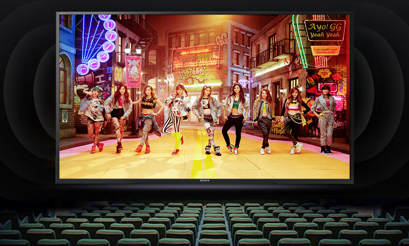 Android Tivi Sony 75 inch KD-75Z9D - Âm thanh vòm đa chiều Android Tivi Sony 75 inch KD-75Z9D - Âm thanh vòm đa chiều