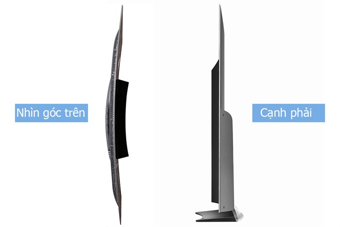 Smart Tivi OLED Cong LG 4K 55 inch 55C6T Màu Xám