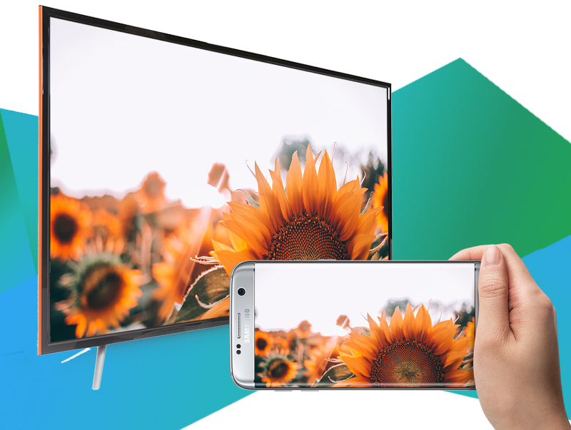 Smart Tivi TCL 43 inch L43S6100 - Chiếu màn hình điện thoại lên tivi Smart Tivi TCL 43 inch L43S6100 - Chiếu màn hình điện thoại lên tivi