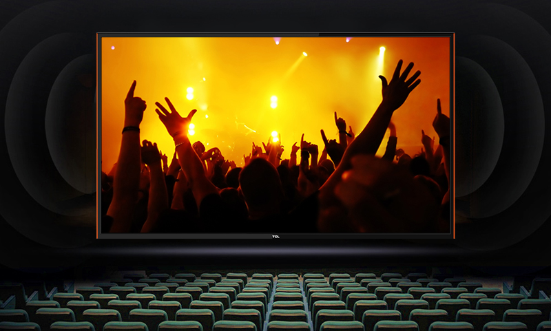 Smart Tivi TCL 43 inch L43S6100 - Âm thanh mạnh mẽ Smart Tivi TCL 43 inch L43S6100 - Âm thanh mạnh mẽ
