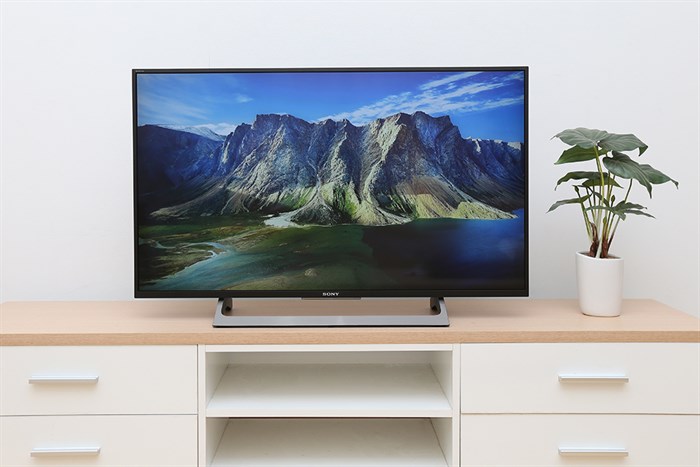 Android Tivi Sony 4K 43 inch KD-43X8000E Màu Đen