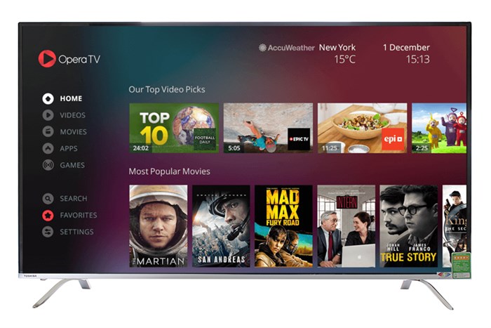 Smart Tivi Toshiba 4K 55 inch 55U9650 Màu Bạc