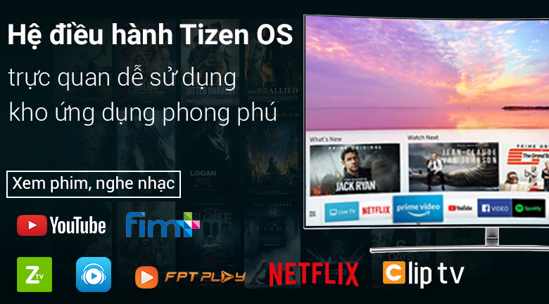 Smart Tivi QLED Samsung 4K 55 inch QA55Q8C