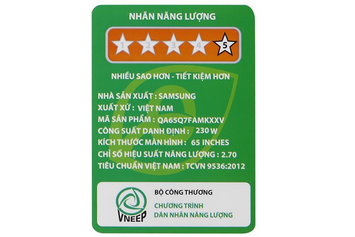 Smart Tivi QLED Samsung 4K 65 inch QA65Q7F Màu Bạc