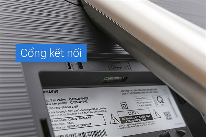 Smart Tivi QLED Samsung 4K 65 inch QA65Q7F Màu Bạc