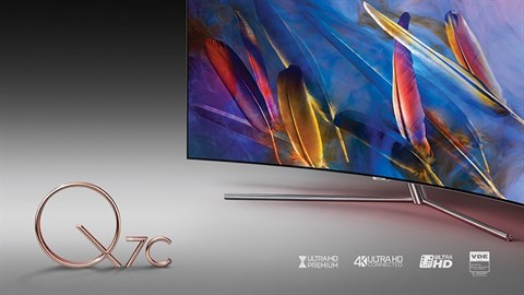 Công nghệ chấm lượng Quantum Dot trên Smart Tivi QLED 55 inch Samsung QA55Q7F