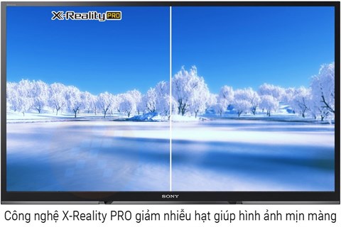 Tivi Sony 40 inch KDL-40W660E có công nghệ X-reality Pro