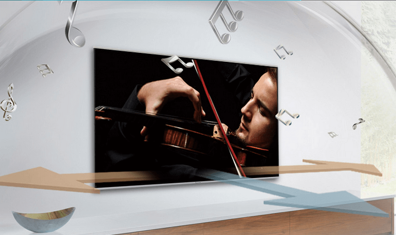 Công nghệ ClearAudio+ trên Internet Tivi Sony 40 inch KDL-40W660E