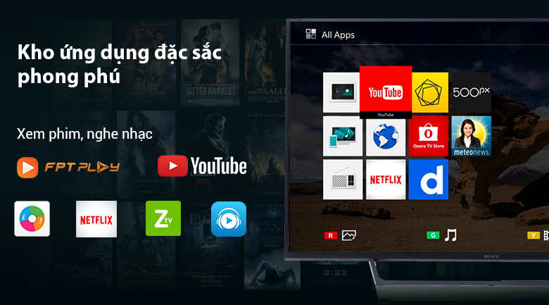 Internet Tivi Sony 49 inch KDL-49W660E