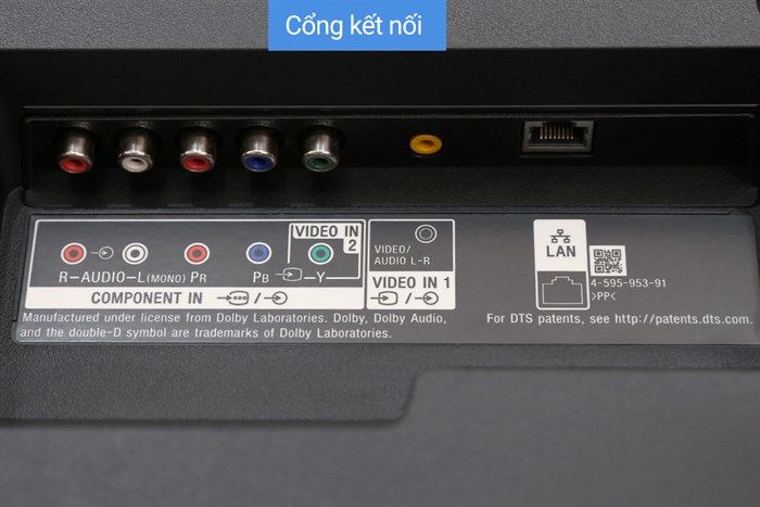 Android Tivi Sony 4K 43 inch KD-43X8000E/S Màu Bạc